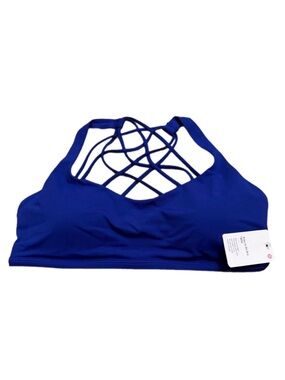 NWT Lululemon Free to Be Wild Bra (Deep Sea Blue) Size 12